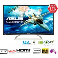 Asus 31.5" inc VA326H 4Ms M.M D-SUB,DVI-D,HDMI Siyah Gaming Monitör 